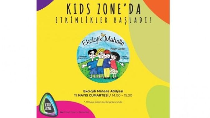 Çocuklar Akmerkez’de ekolojik mahallelerini kuracak