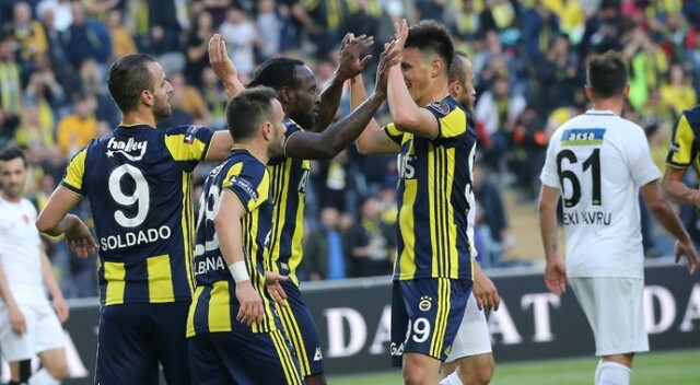 Fenerbahçe kazandı, Akhisarspor Süper Lig&#039;e veda etti! (Fenerbahçe 2-1 Akhisarspor)