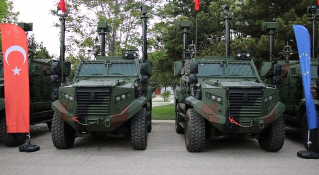 Hızır zırhlı araçları Milli Savunma Bakanlığına teslim edildi