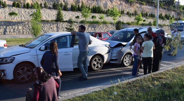 Malatya&#039;da zincirleme trafik kazası