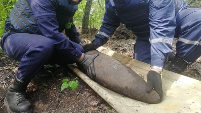 Ukrayna’da İkinci Dünya Savaşı’ndan kalma bomba bulundu