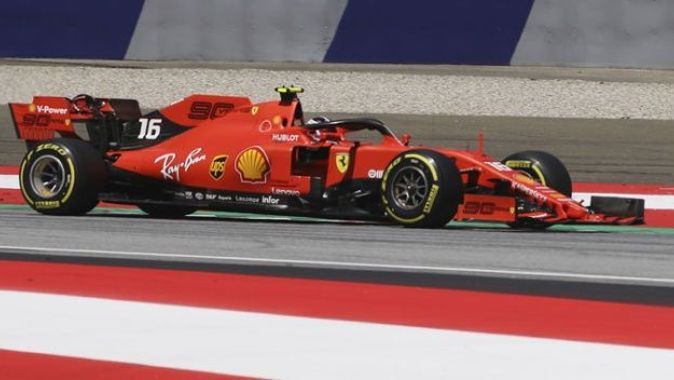 Avusturya&#039;da pole pozisyonu Leclerc&#039;in
