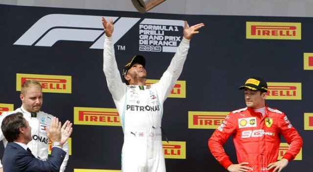 Fransa&#039;da Lewis Hamilton&#039;ın günü