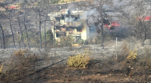İzmir&#039;deki korkutan yangın kontrol altında