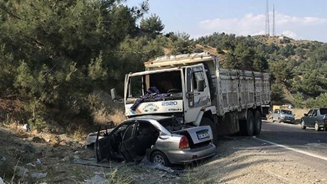 Kahramanmaraş&#039;ta korkunç kaza...