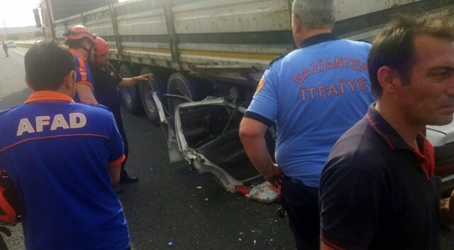 Kahramanmaraş&#039;ta trafik kazası: 1 ölü, 7 yaralı