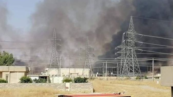 Musul’da kükürt fabrikasında yangın: 1 ölü