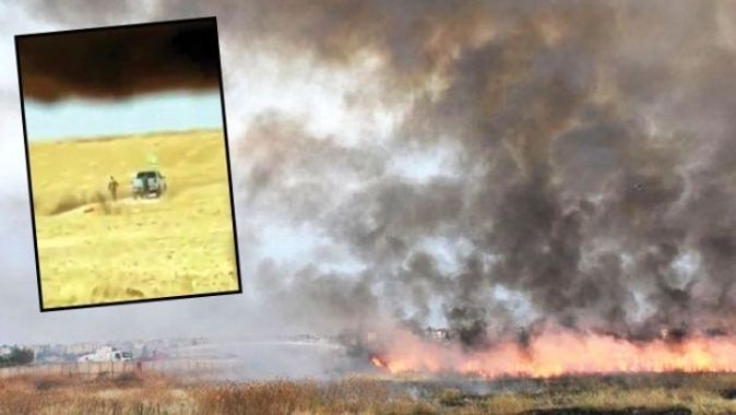 YPG, köylünün elli bin dönüm arazisini yaktı