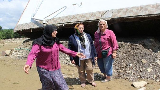 7 kişinin kaybolduğu Esmahanım Köyü&#039;nde yaşayan vatandaşlar felaket anını anlattı