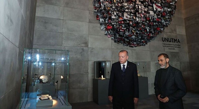 Cumhurbaşkanı Erdoğan&#039;dan Hafıza 15 Temmuz Müzesi&#039;ne ziyaret