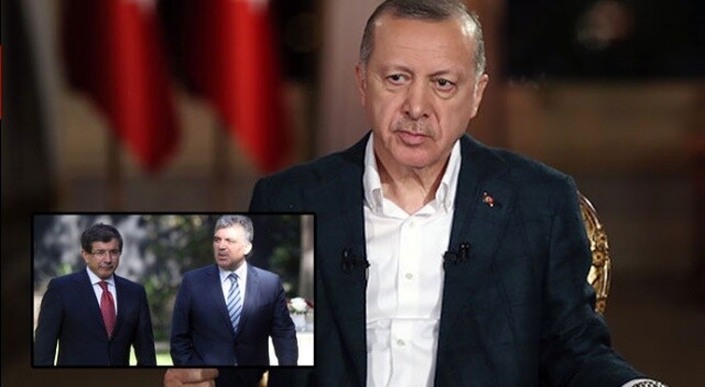 Cumhurbaşkanı Erdoğan, Davutoğlu ve Gül&#039;e kırgınlığını böyle anlattı