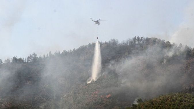 Fethiye’deki orman yangını kontrol altına alındı