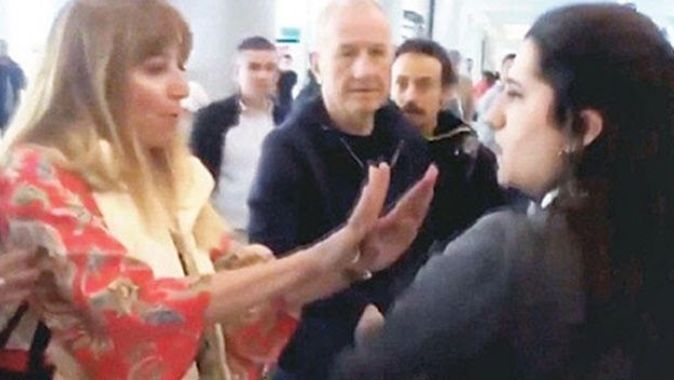 Havalimanı çalışanına hakaret eden kadına hapis cezası istemi