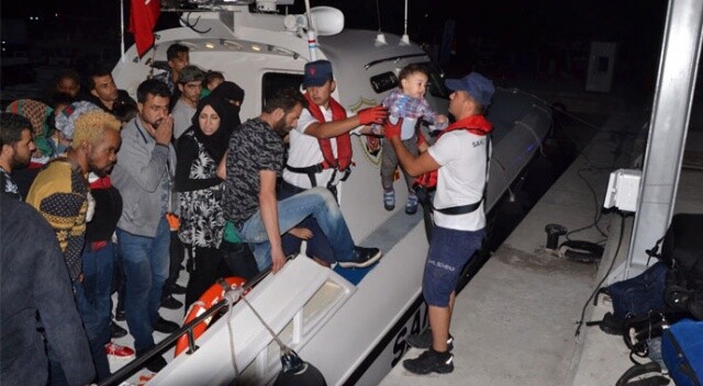 İzmir&#039;de 42 düzensiz göçmen yakalandı