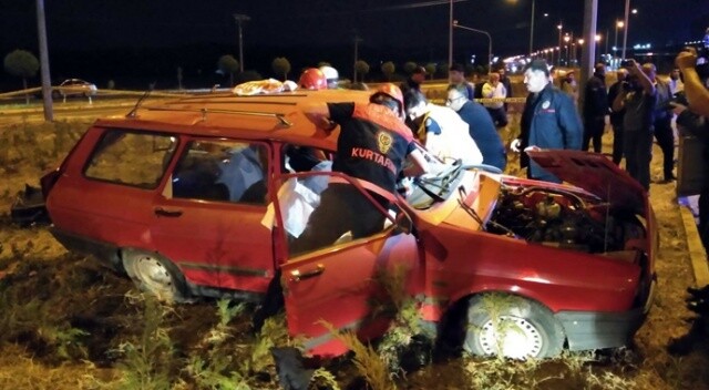 Sivas&#039;ta trafik kazası: 1 ölü, 3 ağır yaralı