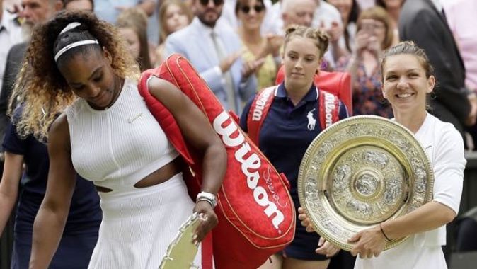 Wimbledon tek kadınlarda şampiyon Simona Halep