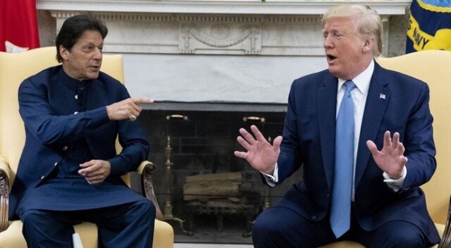 ABD Başkanı Trump ile Pakistan Başbakanı Khan, Keşmir meselesini görüştü