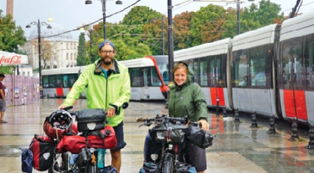 Bisikletle dünya turu, başlangıç noktası İstanbul