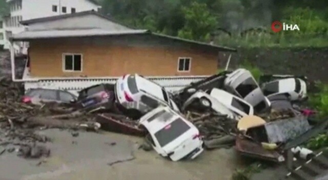 Çin&#039;de şiddetli yağış sonrası heyelan: 7 ölü, 24 kişi kayıp