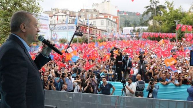 Cumhurbaşkanı Erdoğan: Onlarla temasımız olamaz