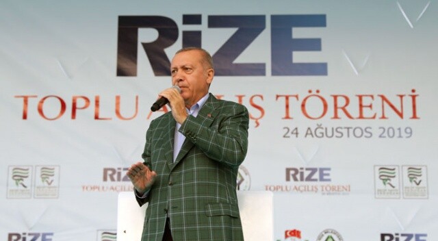 Cumhurbaşkanı Erdoğan: Kuru gürültüye pabuç bırakmadık
