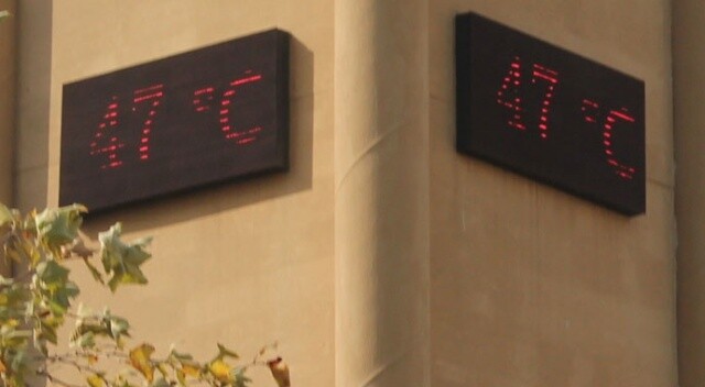Diyarbakır’da termometreler 47 dereceyi gösterdi