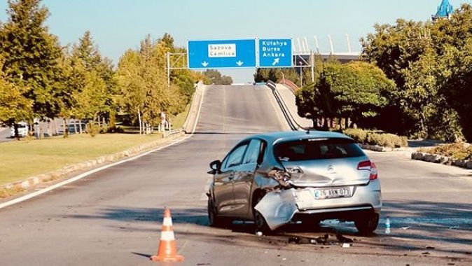 Eskişehir&#039;de trafik kazası: 5 yaralı