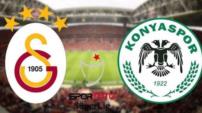Galatasaray ile Konyaspor 37. randevuda