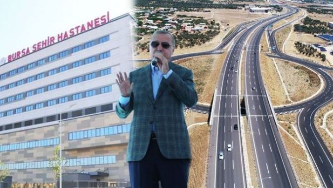 İki dev proje birden! Cumhurbaşkanı Erdoğan&#039;dan tarihi açılış