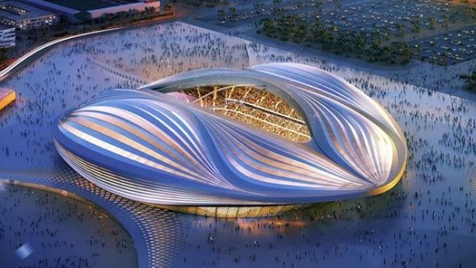 Katar’daki stadyumlarda Dünya Kupası hazırlıkları sürüyor