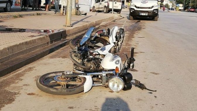 Kumluca&#039;da trafik kazası: 1 yaralı