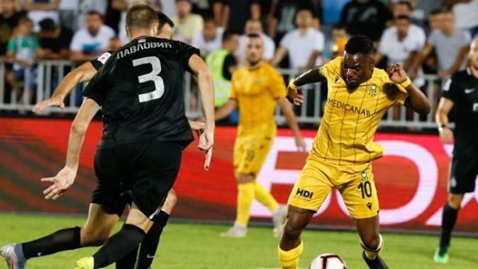 Malatyaspor, tur şansını zora soktu (Partizan 3-1 Yeni Malatyaspor)