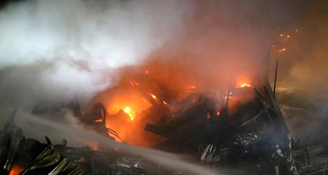 Şanlıurfa&#039;daki yangın 6 saat sonra söndürüldü