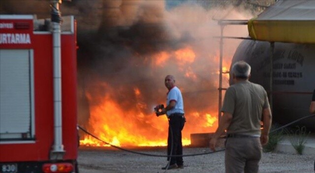 Şırnak&#039;ta yakıt tankeri patladı: 1 ölü, 2 yaralı
