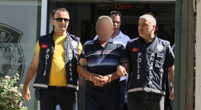 Antalya&#039;da baltalı gaspçı tutuklandı
