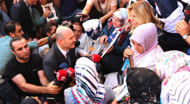 Bakan Soylu&#039;dan Diyarbakır&#039;daki annelere ziyaret