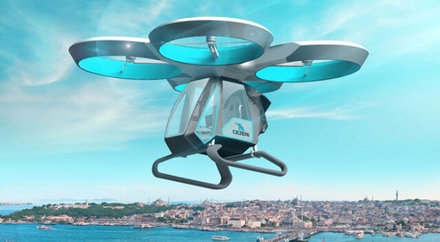 Drone  insan taşıyacak