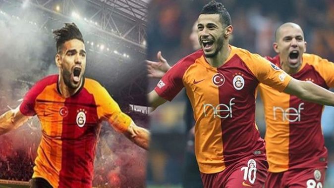 Galatasaray&#039;da şok gelişme! Falcao&#039;yu duyar duymaz Feghouli ile Belhanda...