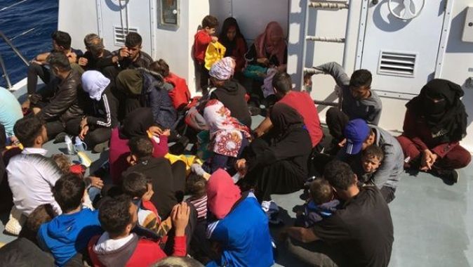 Muğla ve Aydın’da 163 göçmen yakalandı