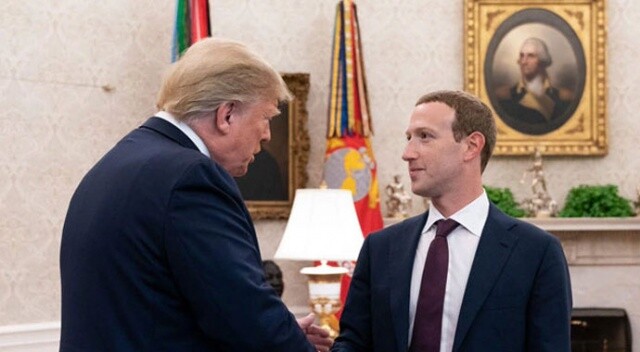 Trump, Zuckerberg ile görüştü