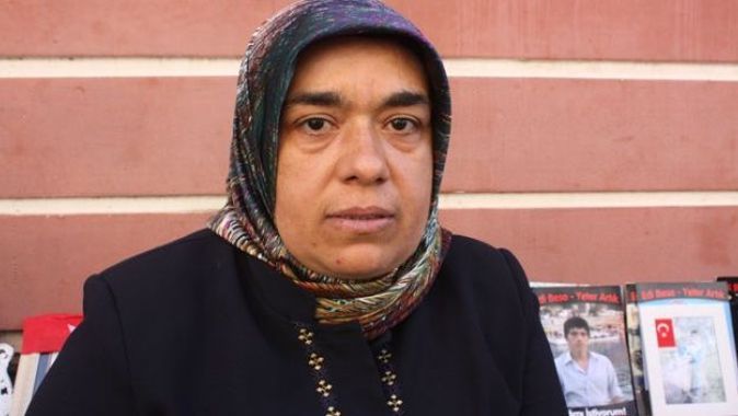 Acılı anne HDP önüne gelmeden önce tehdit edilmiş