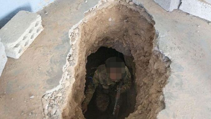 Barış Pınarı Harekatı&#039;nda PKK&#039;nın kazdığı bir tünel ortaya çıkarıldı