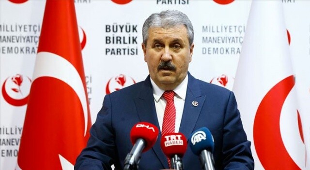 BBP Genel Başkanı Mustafa Destici: İtibarı ve meşruiyeti kalmamıştır