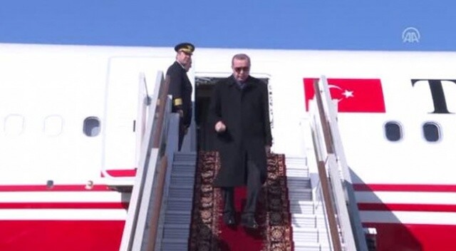 Cumhurbaşkanı Erdoğan Rusya&#039;da