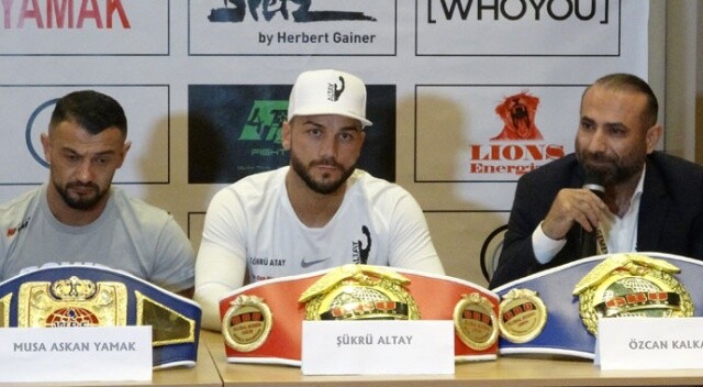 Dünya şampiyonu boksör Şükrü Altay, şampiyonluk kemeri için ringe çıkacak