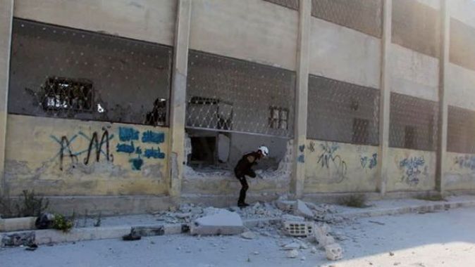 Esed rejimi İdlib&#039;e saldırdı: 1 çocuk öldü