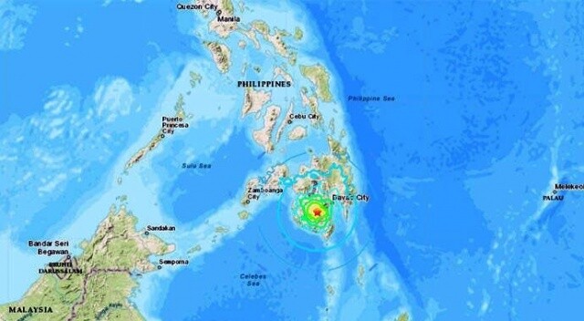 Filipinler&#039;deki depremde ölü ve yaralılar var