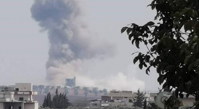 İdlib&#039;e hava saldırısı: 2 ölü