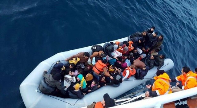 İzmir&#039;de 170 düzensiz göçmen yakalandı