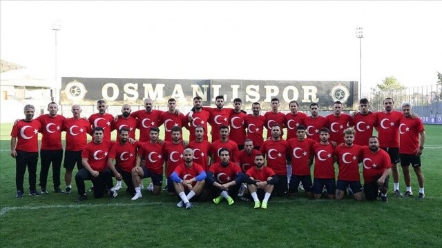 Osmanlıspor&#039;dan Barış Pınarı Harekatı&#039;na destek